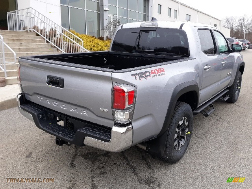 2020 Tacoma TRD Off Road Double Cab 4x4 - Silver Sky Metallic / TRD Cement/Black photo #26