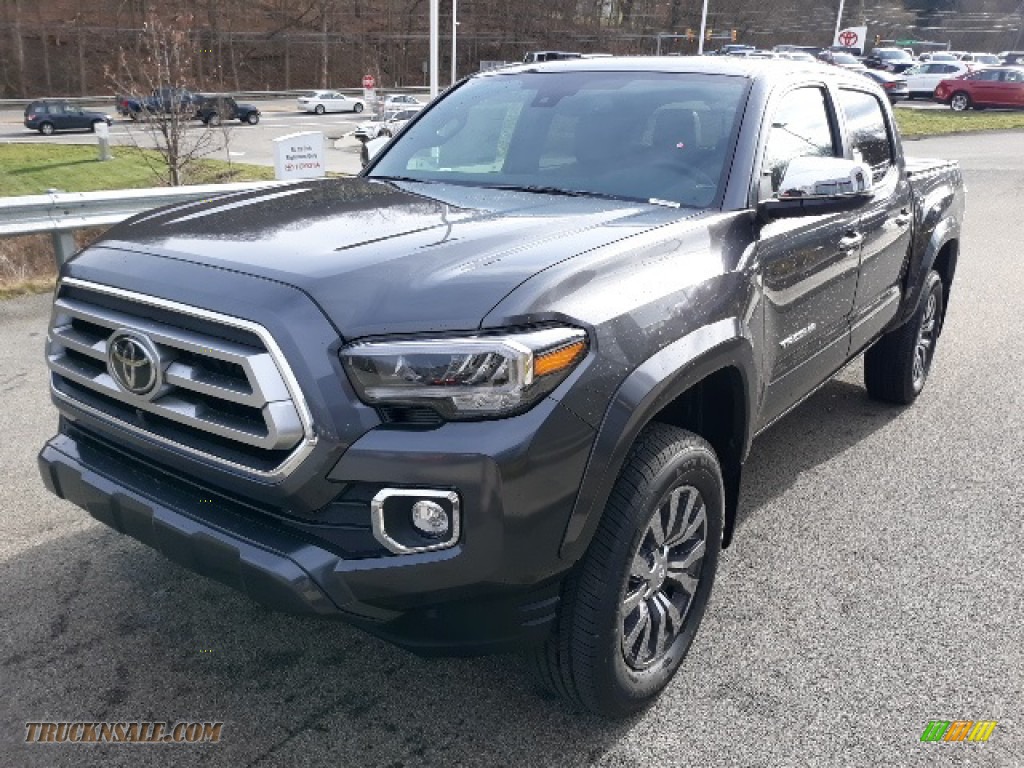 2020 Tacoma Limited Double Cab 4x4 - Magnetic Gray Metallic / Hickory photo #24