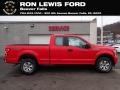 Ford F150 XL SuperCab 4x4 Race Red photo #1