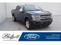 Ford F150 Limited SuperCrew 4x4 Blue Jeans photo #1