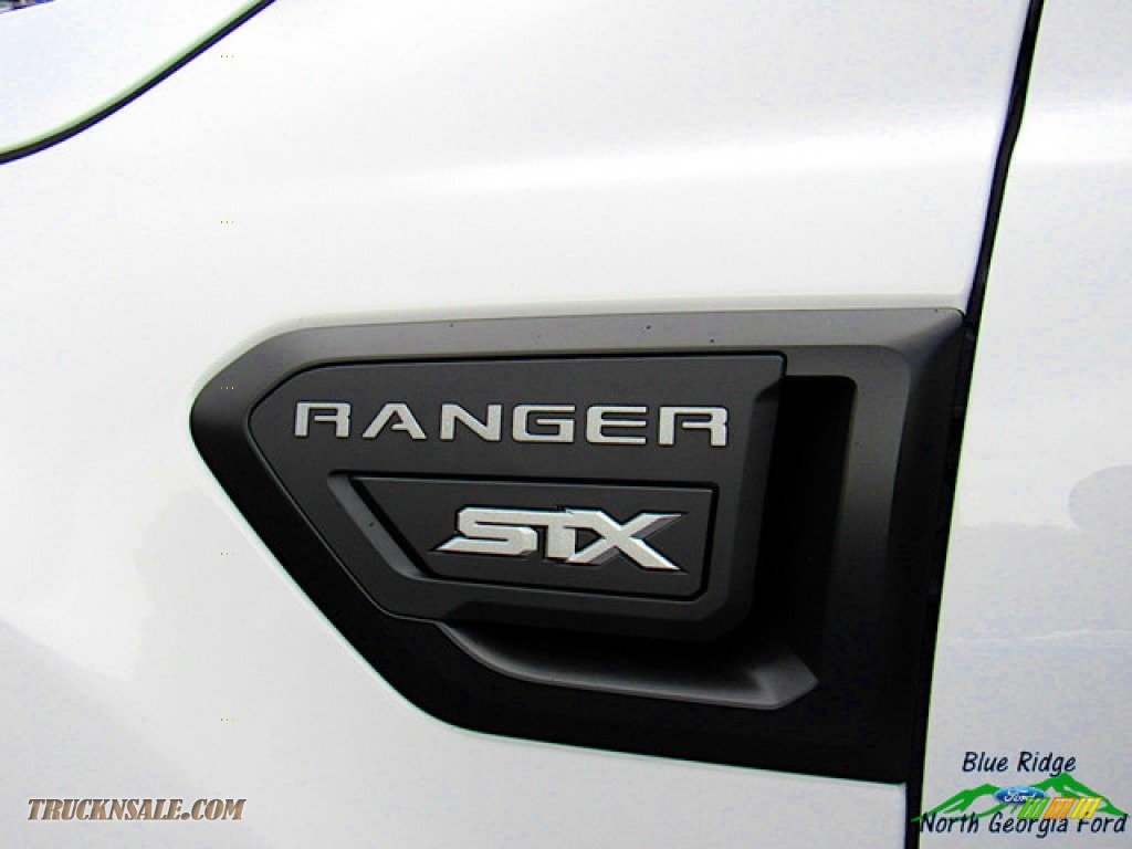 2020 Ranger STX SuperCrew 4x4 - Oxford White / Ebony photo #33