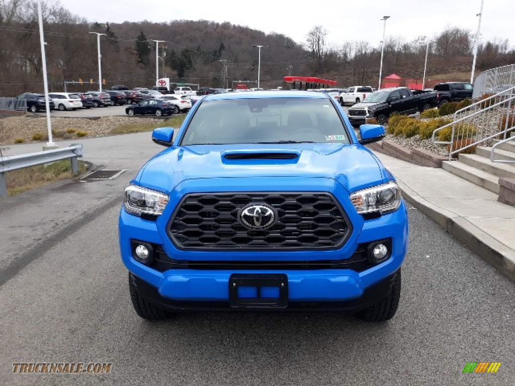 2020 Tacoma TRD Sport Double Cab 4x4 - Voodoo Blue / Cement photo #40