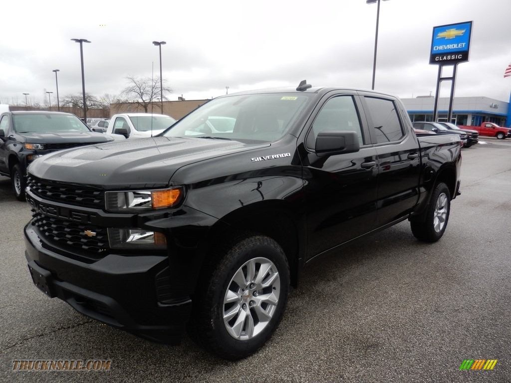 2020 Chevrolet Silverado 1500 Custom Crew Cab 4x4 In Black 217467 Truck N Sale