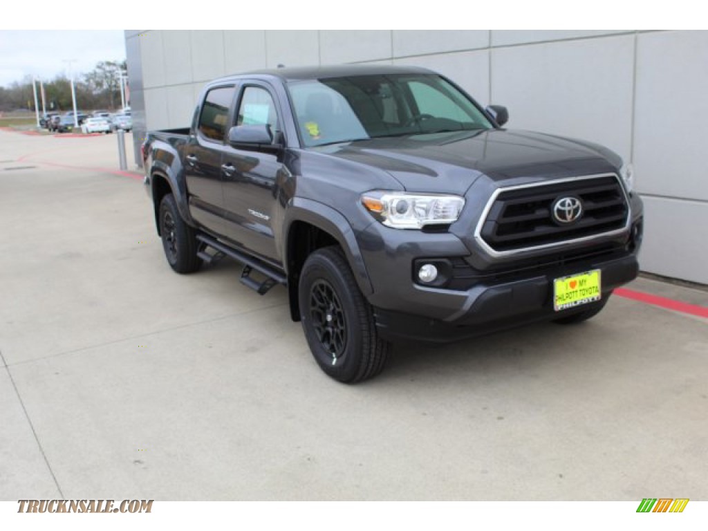 2020 Tacoma SR5 Double Cab - Magnetic Gray Metallic / Cement photo #2