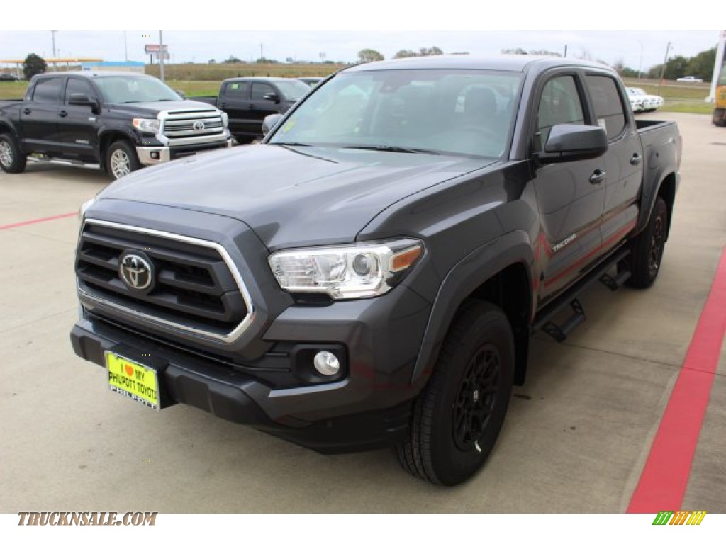 2020 Tacoma SR5 Double Cab - Magnetic Gray Metallic / Cement photo #4
