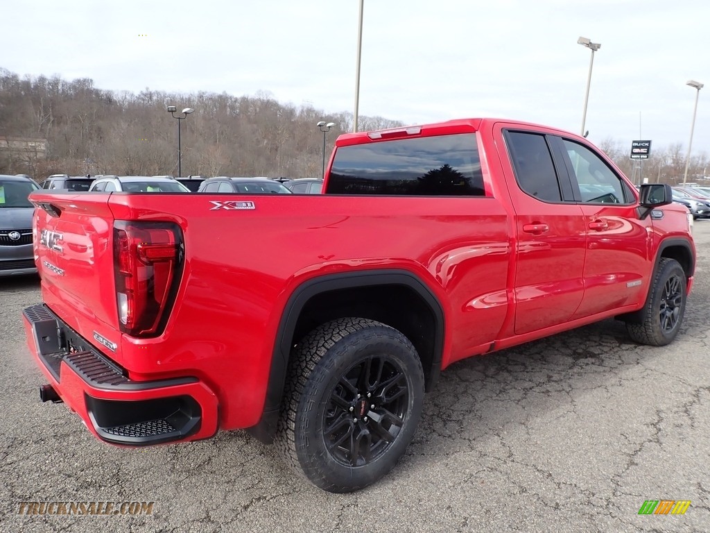 2020 Sierra 1500 Elevation Double Cab 4WD - Cardinal Red / Jet Black photo #5