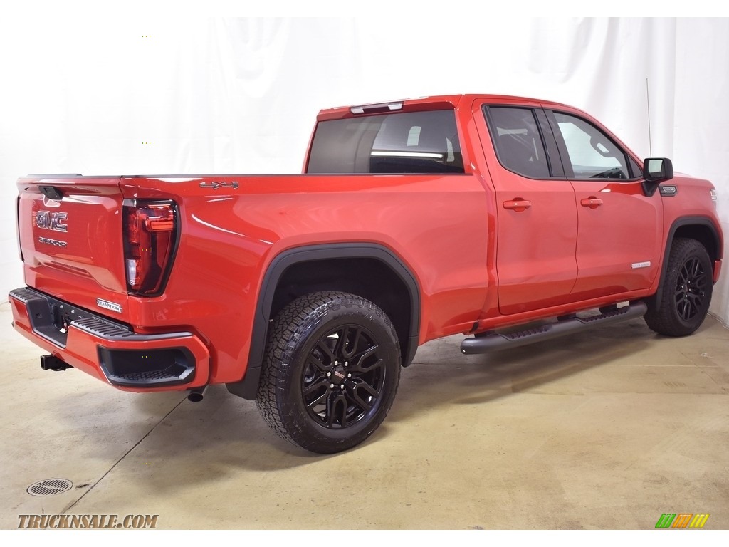 2020 Sierra 1500 Elevation Double Cab 4WD - Cardinal Red / Jet Black photo #2