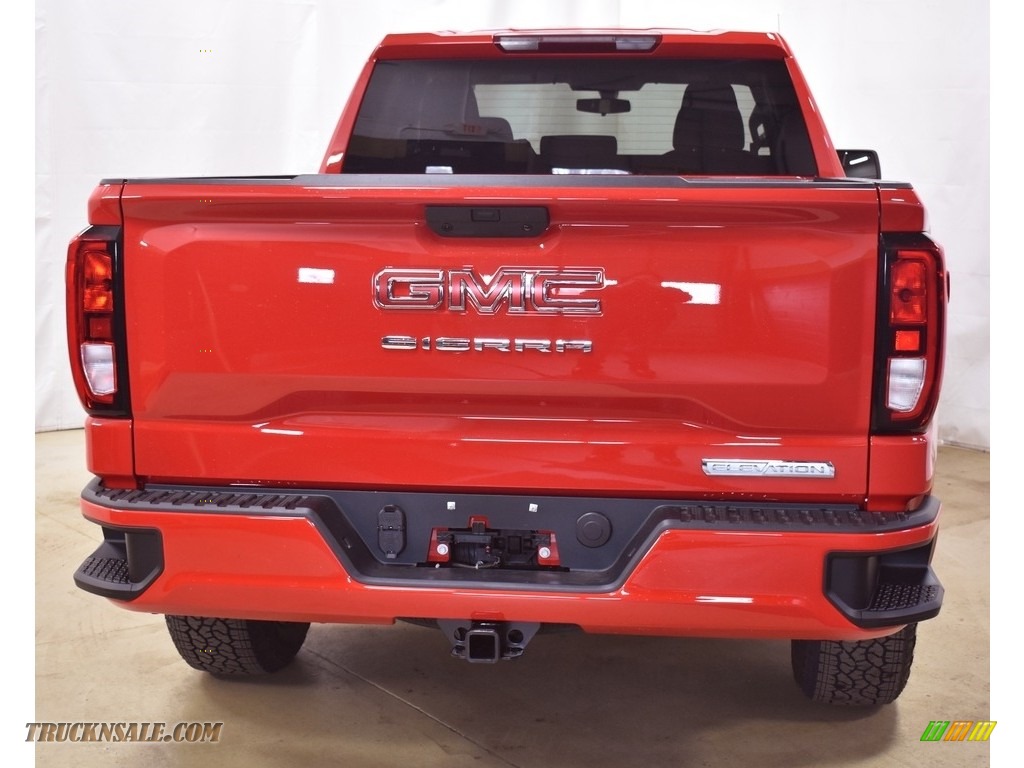 2020 Sierra 1500 Elevation Double Cab 4WD - Cardinal Red / Jet Black photo #3