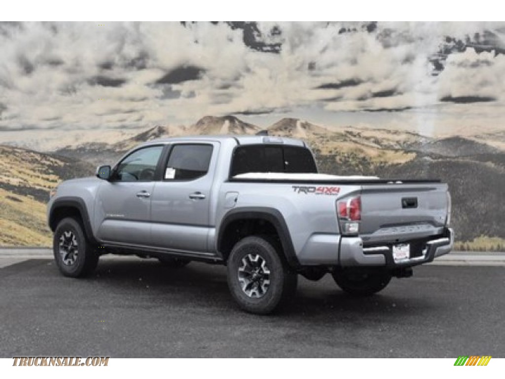 2020 Tacoma TRD Off Road Double Cab 4x4 - Silver Sky Metallic / TRD Cement/Black photo #3