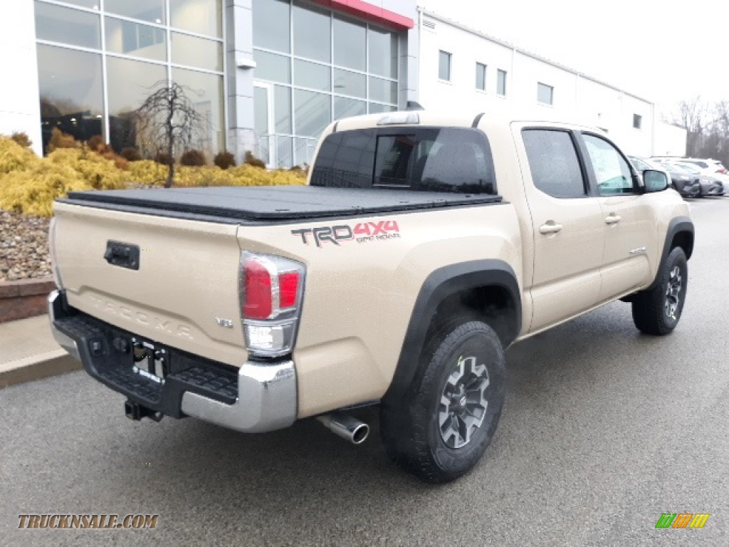 2020 Tacoma TRD Off Road Double Cab 4x4 - Quicksand / TRD Cement/Black photo #48