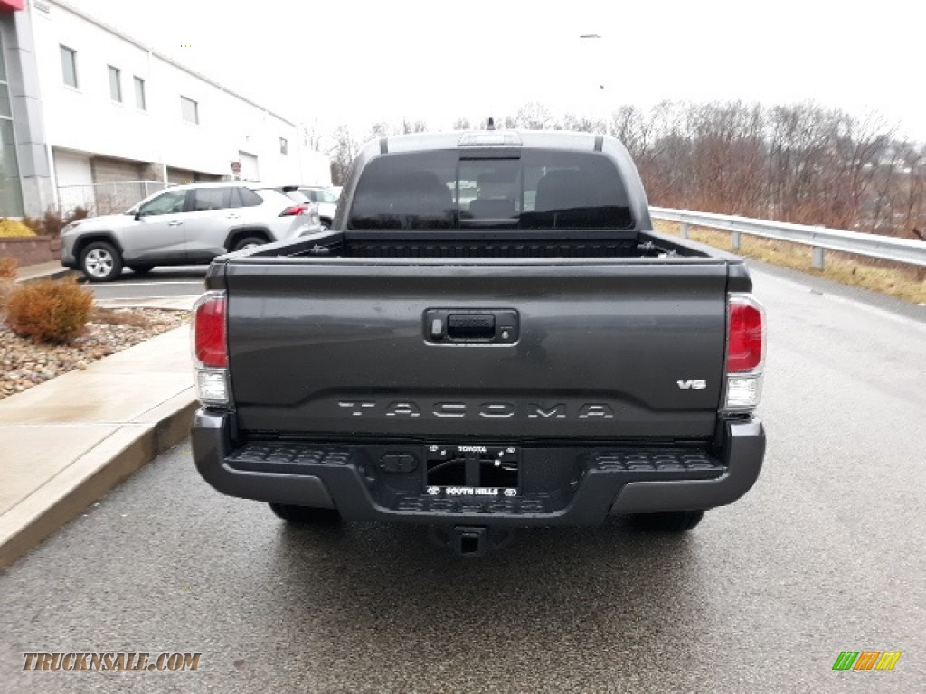 2020 Tacoma TRD Sport Double Cab 4x4 - Magnetic Gray Metallic / TRD Cement/Black photo #43