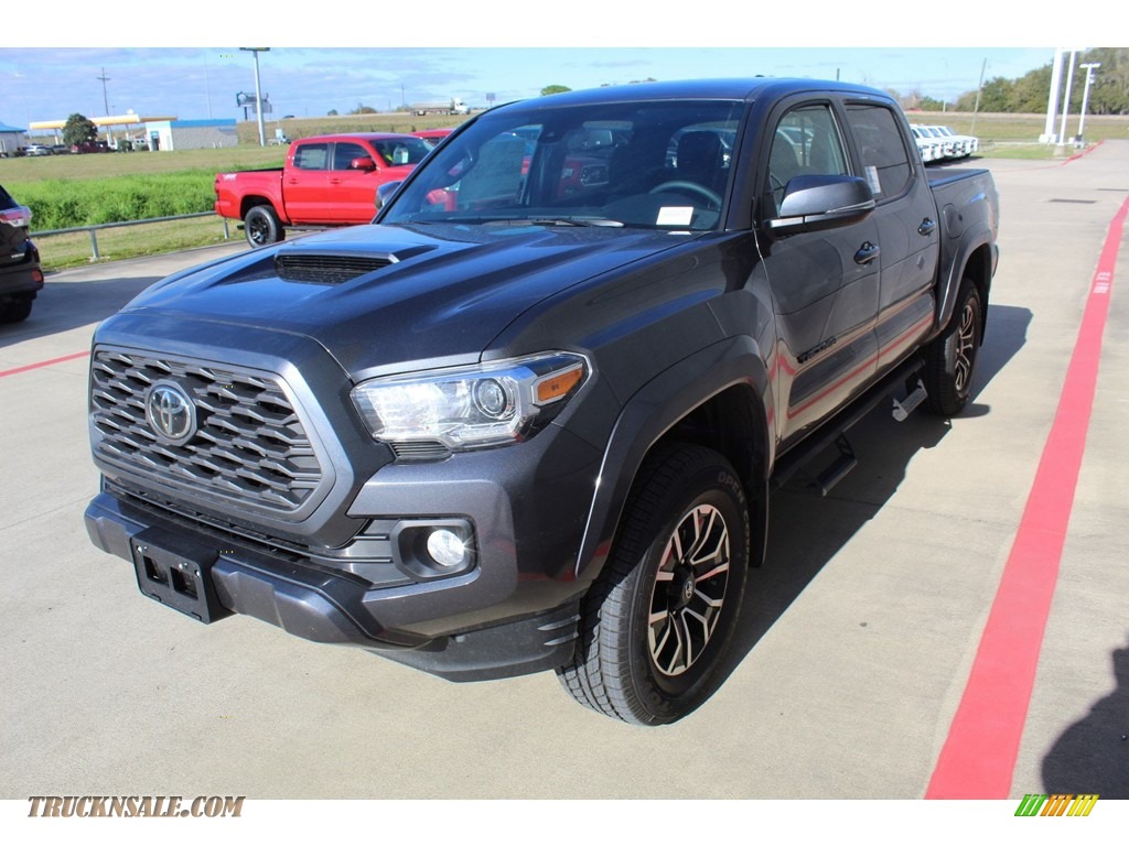 2020 Tacoma TRD Sport Double Cab 4x4 - Magnetic Gray Metallic / Cement photo #4