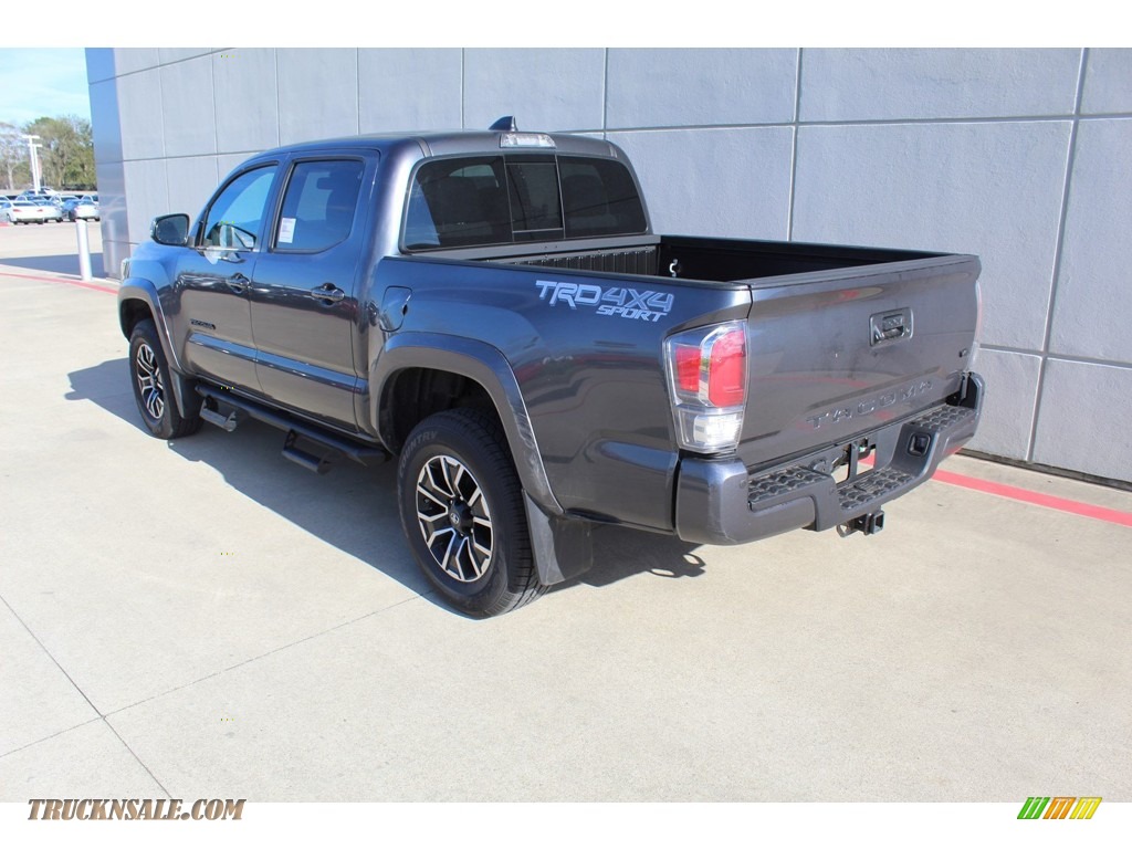 2020 Tacoma TRD Sport Double Cab 4x4 - Magnetic Gray Metallic / Cement photo #6