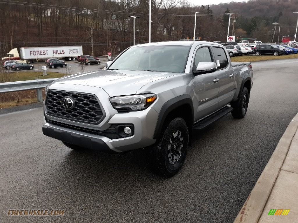 2020 Tacoma TRD Off Road Double Cab 4x4 - Silver Sky Metallic / TRD Cement/Black photo #47