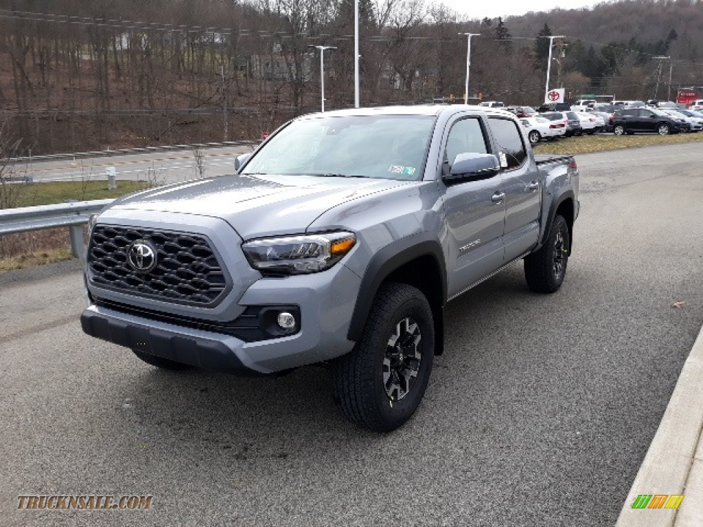 2020 Tacoma TRD Off Road Double Cab 4x4 - Cement / Black photo #42