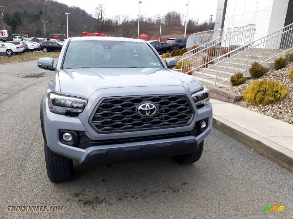2020 Tacoma TRD Off Road Double Cab 4x4 - Cement / Black photo #43