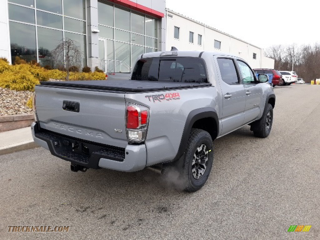 2020 Tacoma TRD Off Road Double Cab 4x4 - Cement / Black photo #44