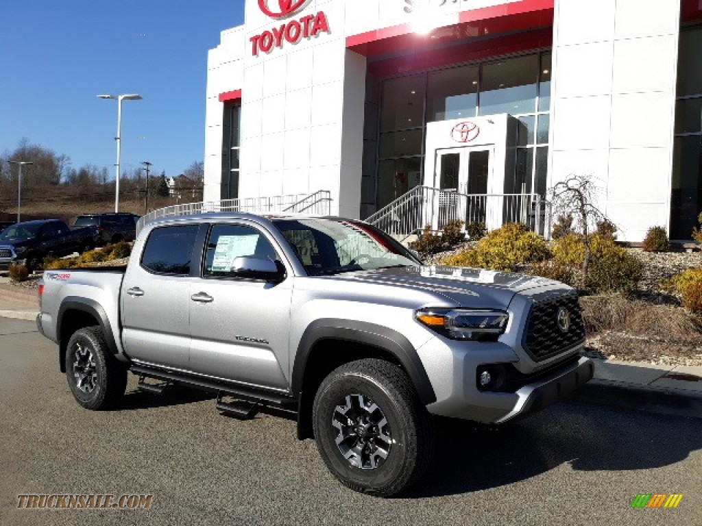 2020 Toyota TRD Off Road Double Cab 4x4 in Silver Sky Metallic
