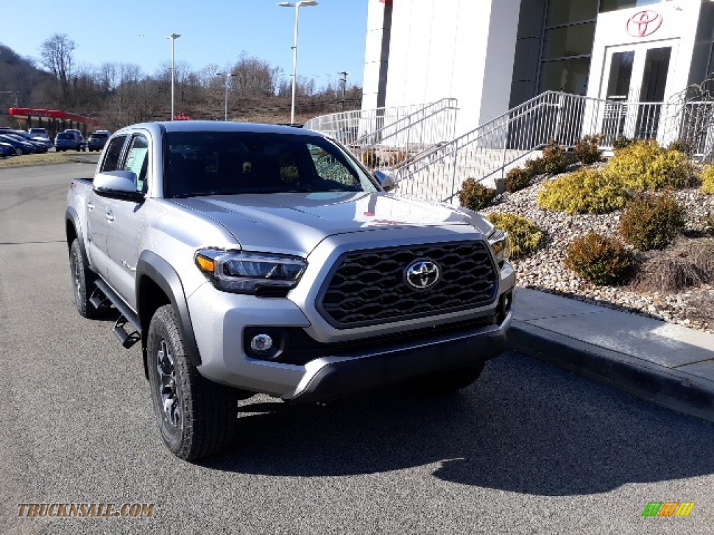 2020 Tacoma TRD Off Road Double Cab 4x4 - Silver Sky Metallic / TRD Cement/Black photo #35