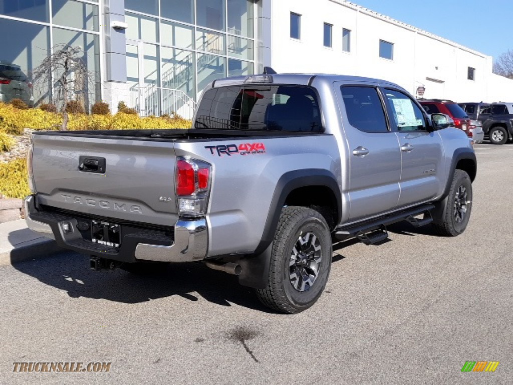 2020 Tacoma TRD Off Road Double Cab 4x4 - Silver Sky Metallic / TRD Cement/Black photo #36