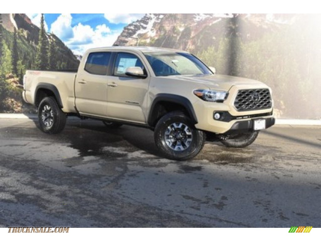 Quicksand / TRD Cement/Black Toyota Tacoma TRD Off Road Double Cab 4x4