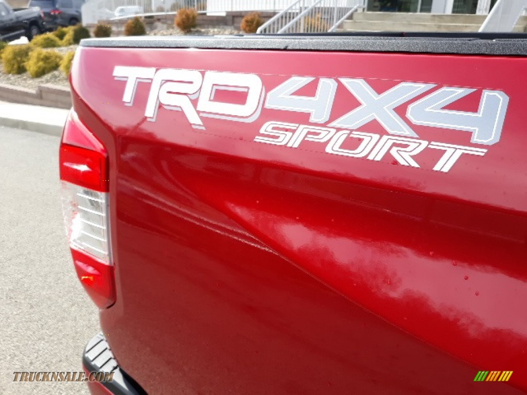 2020 Tundra TRD Sport CrewMax 4x4 - Barcelona Red Metallic / Graphite photo #50