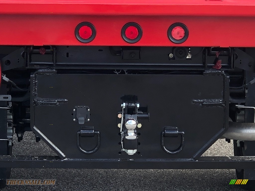 2020 F350 Super Duty XL Regular Cab 4x4 Chassis Dump Truck - Race Red / Medium Earth Gray photo #8