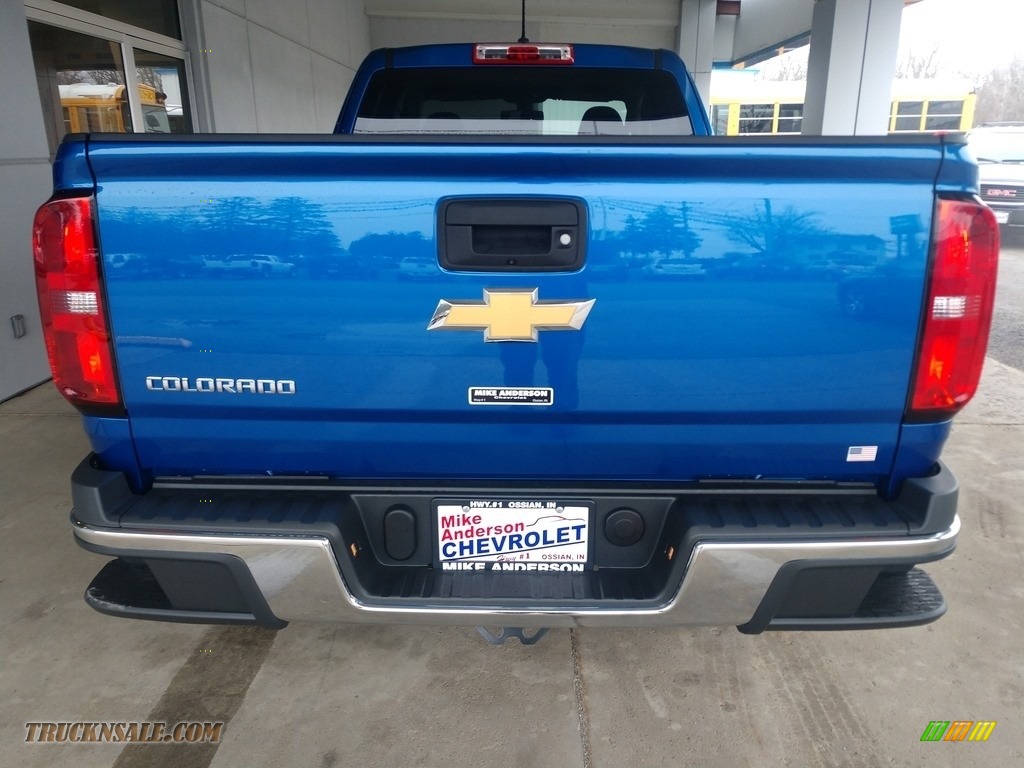 2020 Colorado WT Extended Cab - Kinetic Blue Metallic / Ash Gray/Jet Black photo #5
