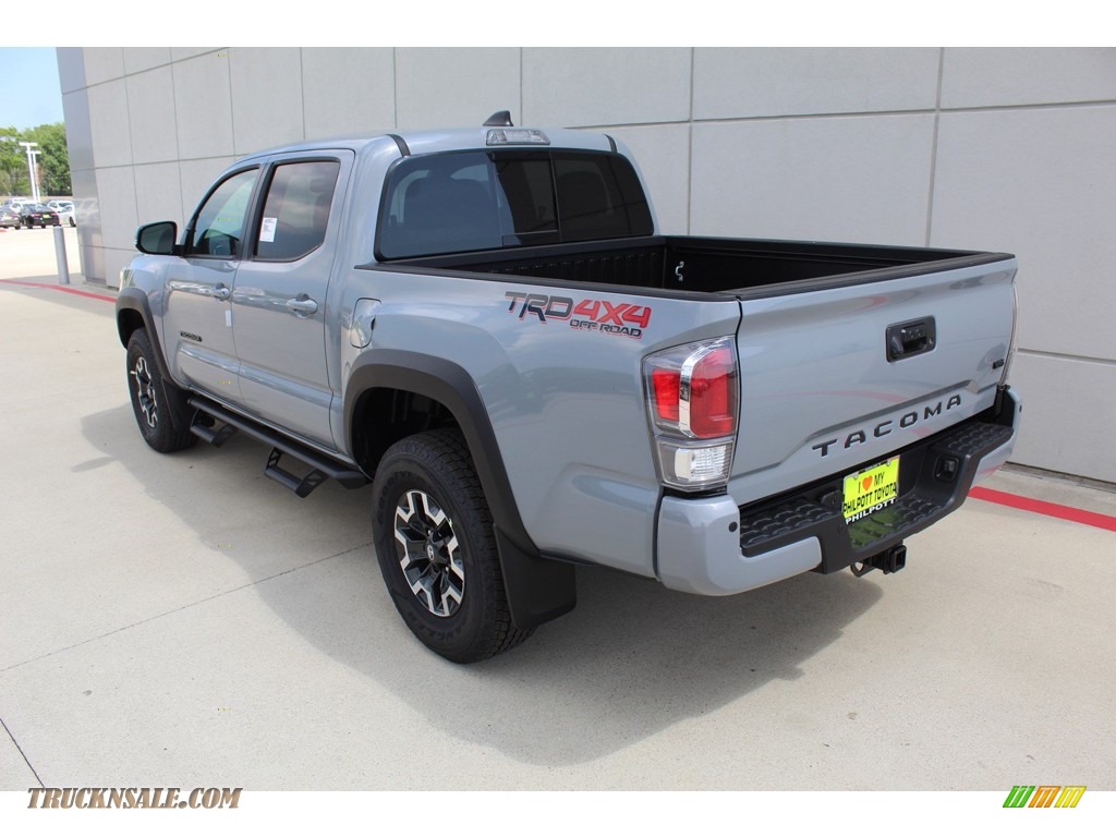 2020 Tacoma TRD Off Road Double Cab 4x4 - Cement / TRD Cement/Black photo #6