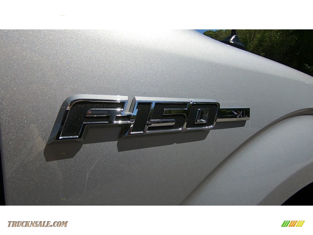 2012 F150 XL Regular Cab - Ingot Silver Metallic / Steel Gray photo #21