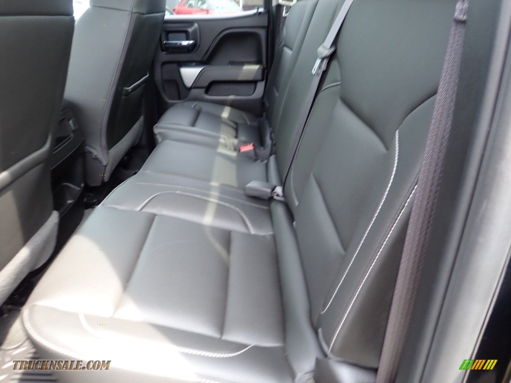 2017 Silverado 1500 LTZ Double Cab 4x4 - Black / Jet Black photo #22