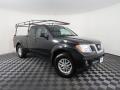 Nissan Frontier SV King Cab 4x4 Magnetic Black photo #3