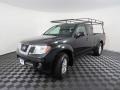 Nissan Frontier SV King Cab 4x4 Magnetic Black photo #8