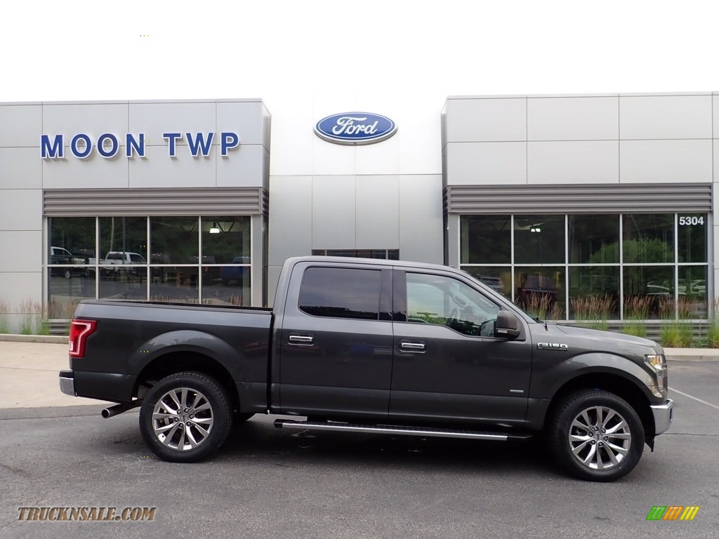 Lithium Gray / Earth Gray Ford F150 XLT SuperCrew 4x4