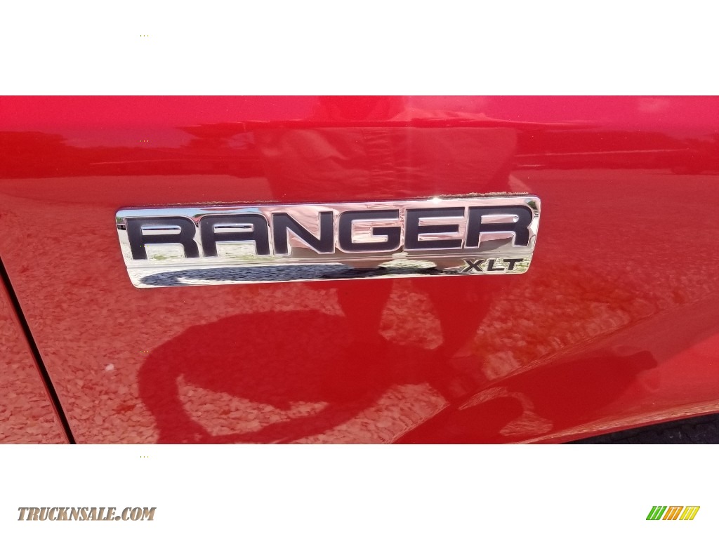 2010 Ranger XLT SuperCab - Torch Red / Medium Dark Flint photo #8