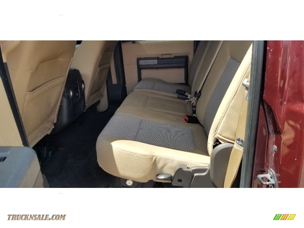 2012 F250 Super Duty XLT Crew Cab 4x4 - Golden Bronze Metallic / Adobe photo #17