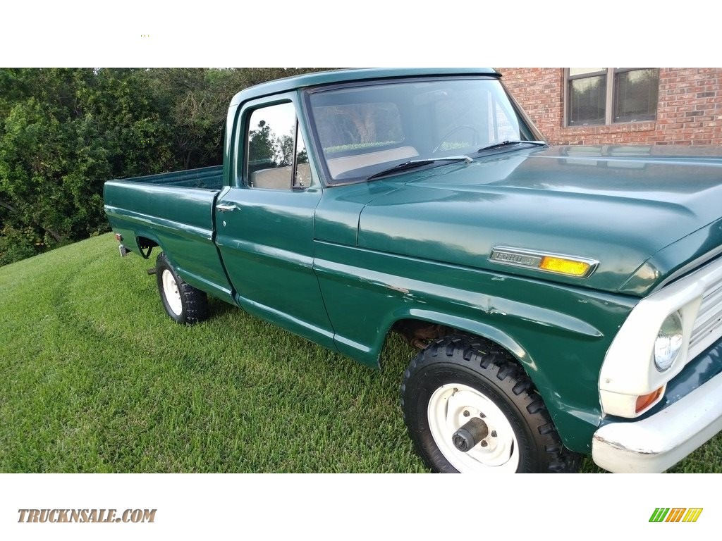 1969 F100 Regular Cab 4x4 - Norway Green / Parchment photo #2