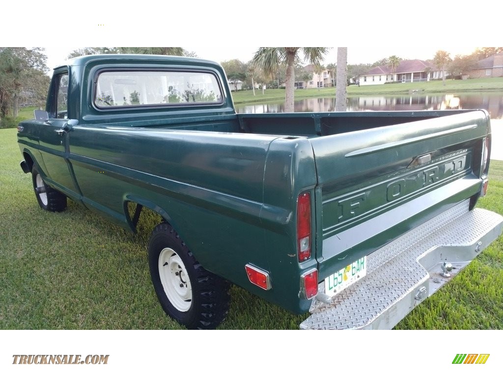 1969 F100 Regular Cab 4x4 - Norway Green / Parchment photo #4