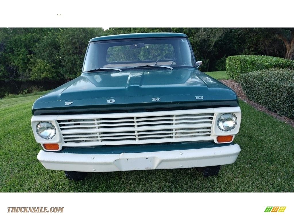 1969 F100 Regular Cab 4x4 - Norway Green / Parchment photo #5