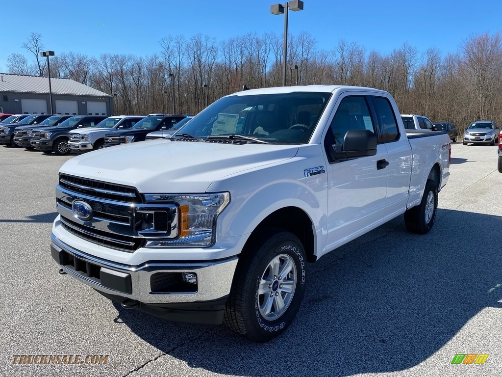 2020 Ford F150 XLT SuperCab 4x4 in Oxford White for sale - B51724