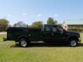 Ford F350 Super Duty XLT SuperCab 4x4 Chassis Utility Truck Woodland Green Metallic photo #9