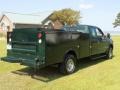 Ford F350 Super Duty XLT SuperCab 4x4 Chassis Utility Truck Woodland Green Metallic photo #11