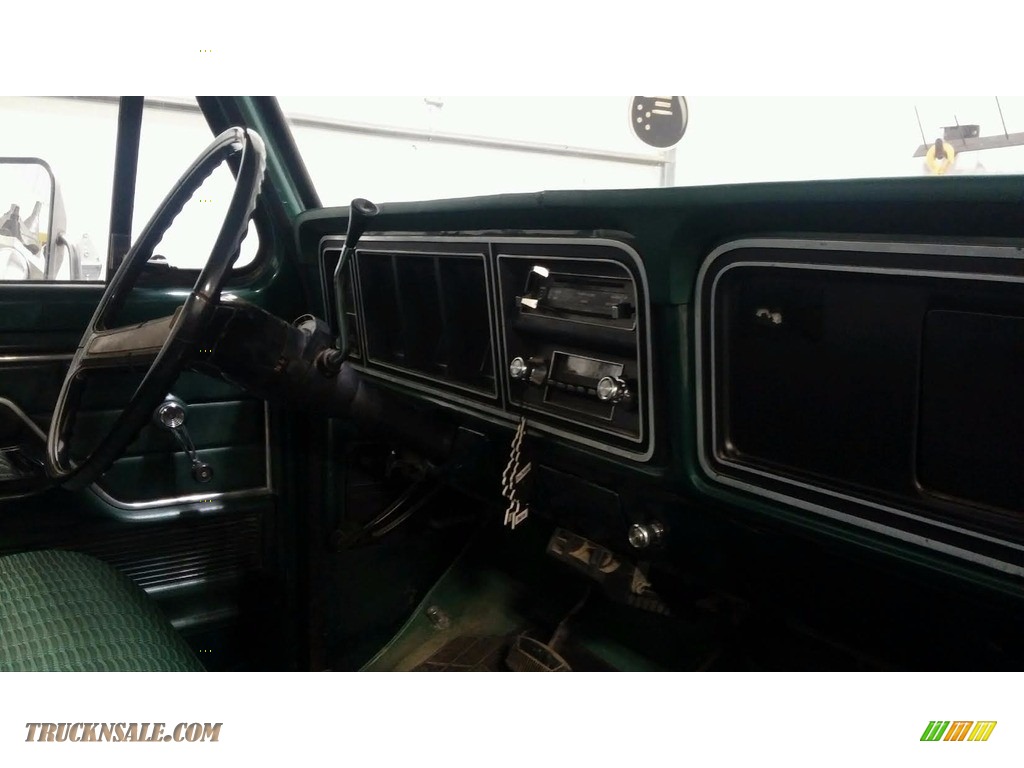 1977 F250 Ranger Regular Cab 4x4 - Dark Jade Metallic / Jade Green photo #4