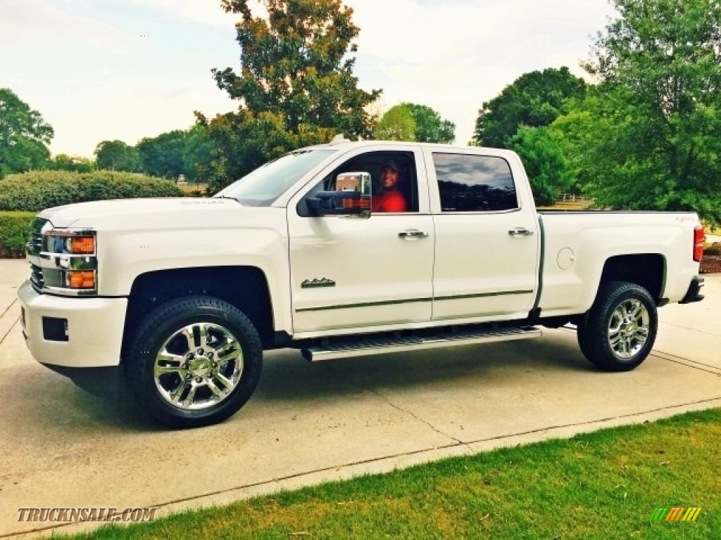Summit White / High Country Saddle Chevrolet Silverado 2500HD High Country Crew Cab 4x4