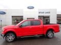 Ford F150 XLT SuperCrew 4x4 Race Red photo #1