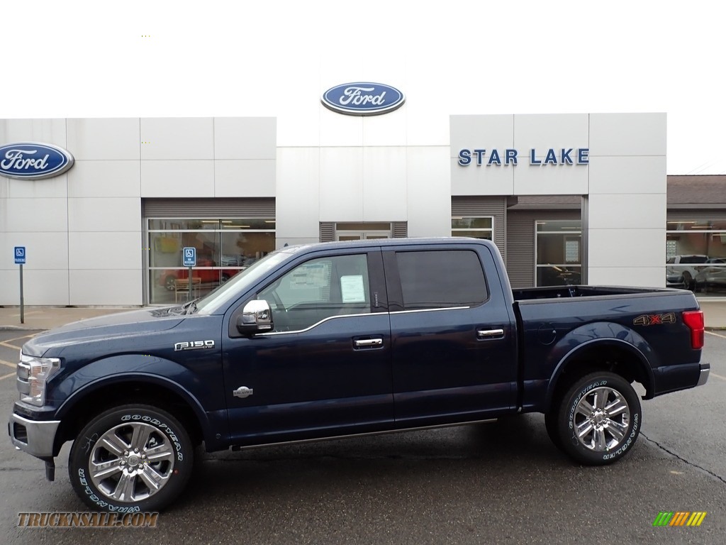2020 F150 King Ranch SuperCrew 4x4 - Blue Jeans / King Ranch Kingsville/Java photo #1