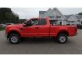 Ford F350 Super Duty XL SuperCab 4x4 Race Red photo #4