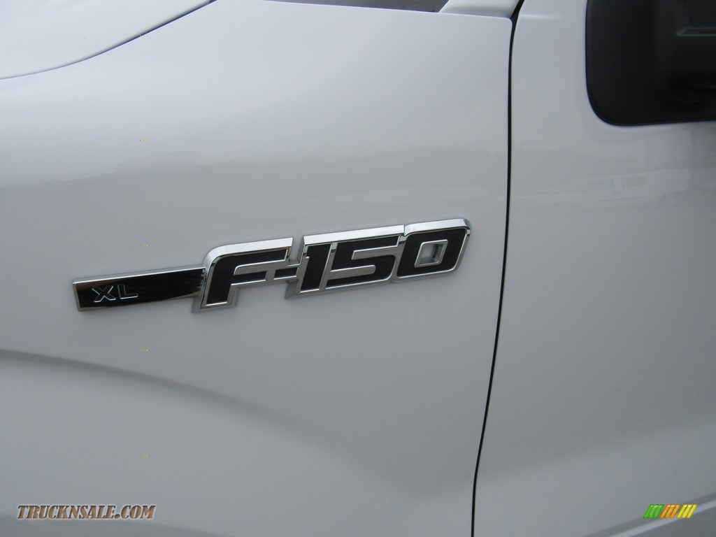 2013 F150 XL SuperCab - Oxford White / Steel Gray photo #9