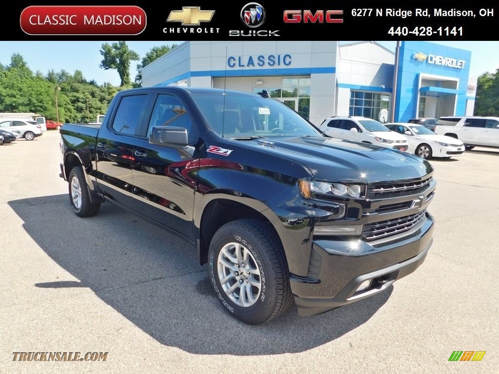 Black / Jet Black Chevrolet Silverado 1500 RST Crew Cab 4x4