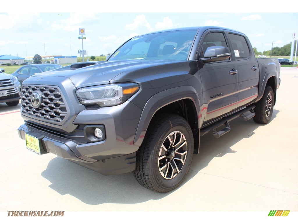 2020 Tacoma TRD Sport Double Cab - Magnetic Gray Metallic / TRD Cement/Black photo #4